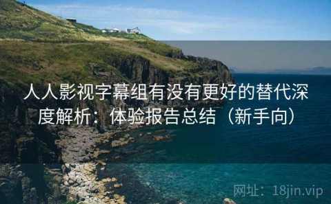 人人影视字幕组有没有更好的替代深度解析：体验报告总结（新手向）