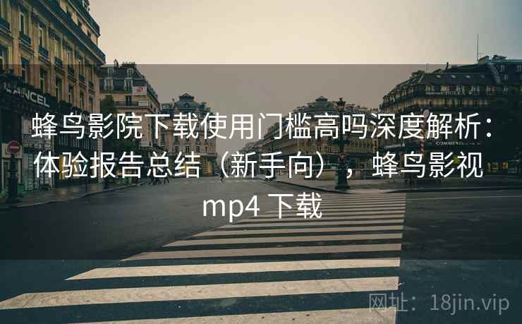 蜂鸟影院下载使用门槛高吗深度解析：体验报告总结（新手向），蜂鸟影视 mp4 下载