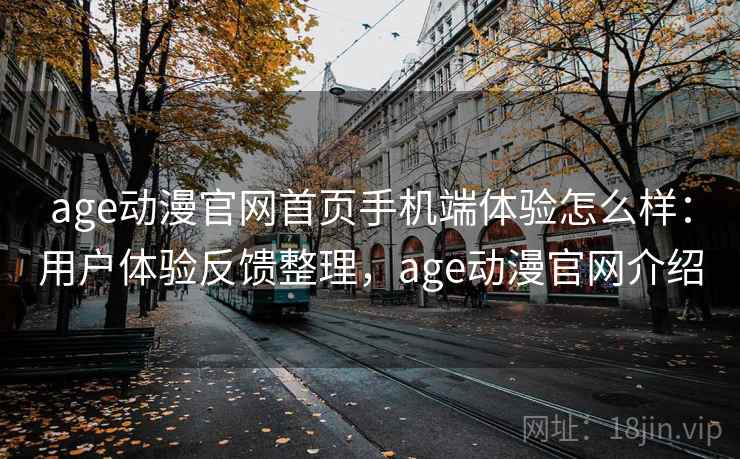 age动漫官网首页手机端体验怎么样：用户体验反馈整理，age动漫官网介绍