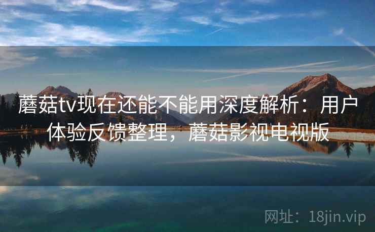 蘑菇tv现在还能不能用深度解析：用户体验反馈整理，蘑菇影视电视版