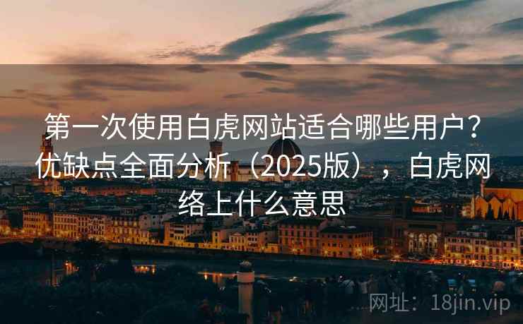 第一次使用白虎网站适合哪些用户？优缺点全面分析（2025版），白虎网络上什么意思