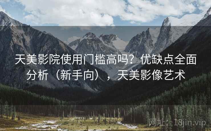 天美影院使用门槛高吗？优缺点全面分析（新手向），天美影像艺术