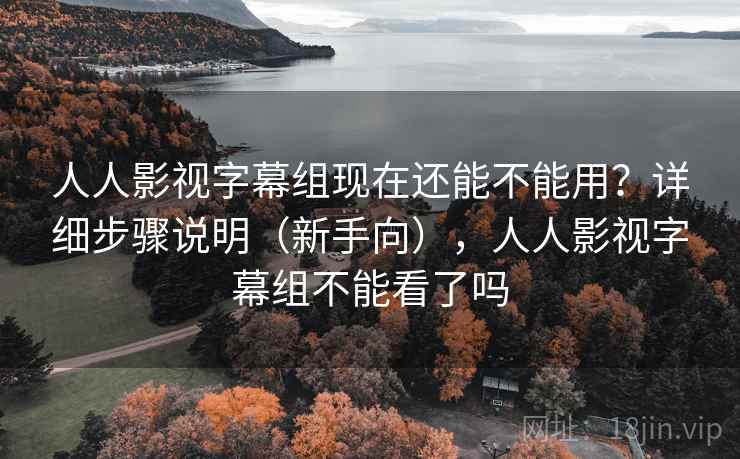 人人影视字幕组现在还能不能用？详细步骤说明（新手向），人人影视字幕组不能看了吗